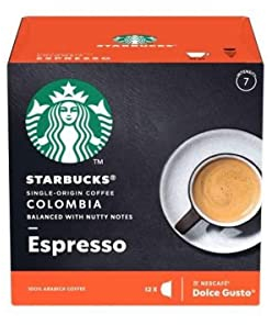 Starbucks by Nescafe Dolce Gusto Single-Origin Coffee Colombia, 12 capsules