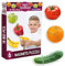 magdum Magnet Puzzle Kinder Obst GEMÜSE - Kinder Puzzle - Puzzle für Kinder - Puzzle Baby - Magnet Spiele für Kinder - Lernspielzeug - Magnetpuzzle - Magnetische Puzzle - Montessori Spielzeug