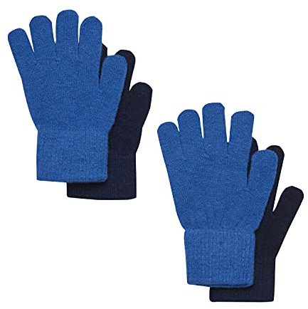 Celavi Unisex Baby Magic Gloves Fingerhandschuhe, Bright Cobalt, 1 Jahr EU