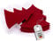 kontor28 - Filz Untersetzer Winter Motiv - 6er Set, Design Untersetzer aus 100% Natur Schurwolle, schmutz -und wasserabweisend, für Getränke, Bar, Tasse, Glas, Motiv Tannenbaum