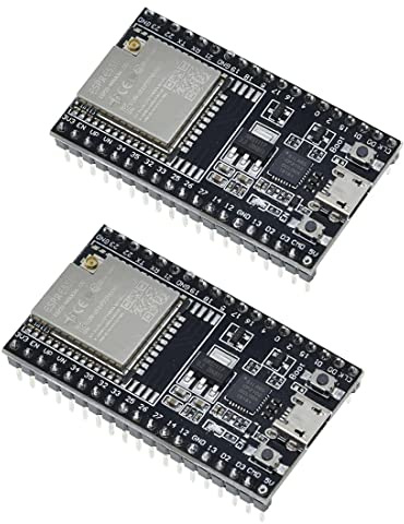 Hailege 2pcs ESP32-DevKitC ESP32-WROOM-32U Core Board ESP-32 ESP-WROOM-32U ESP32 Entwicklungsboard für Arduino ESP8266
