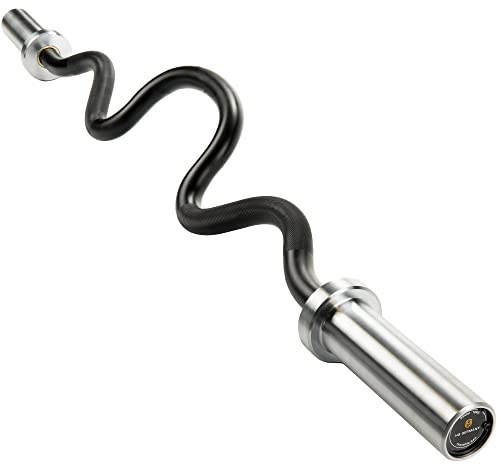 HQ Germany® SZ Stangen 50mm | 3 Varianten | Super-Curve/Performance/Training, Zubehör:- ohne Verschluss, Typ:Super-Curve