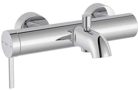 ROCA A5A029EC00 ONA Grifo Monomando Baño-Ducha con Inversor Automático Cromo