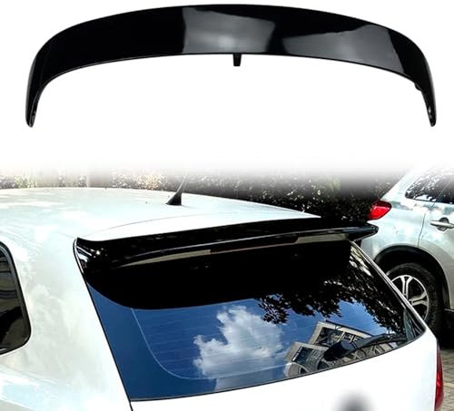 Auto Heckspoiler für V-W Polo 6R 6C 2011-2017 WRC, ABS Kofferraumspoiler Spoiler Heckflügel Dekoration Zubehör