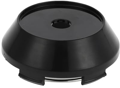 TUCKBOLD Cache-Moyeu De Roue De Voiture Cache-Moyeu De Jante Cache-Moyeu 65Mm 2,56 Od | En Plastique À Encliqueter Pour La Plupart Des Voitures Noir 1 Pc