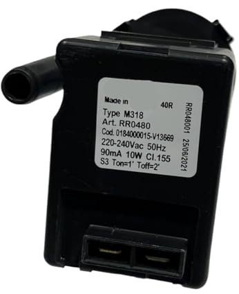 BCHGTRDR Pompe De Vidange for Sèche-Linge 50 Hz 220 V 90 MA 10 W, Compatible avec Haier, M318 RR0480 0184000015, Pièces De Rechange