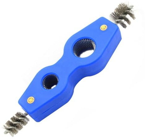 Battery Terminal Cleaning Brush - Steel Wire Washer for 19cm Battery Terminal, Easy to Carry | Cleaning Tool Terminal Machine Parts with F