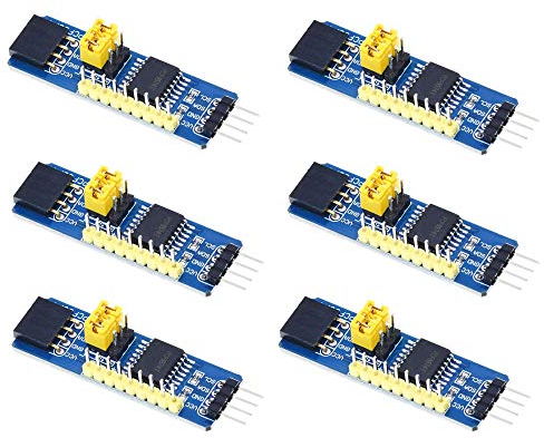 ZkeeShop 6 Stücke PCF8574 IO Erweiterungsplatine I2C-Schnittstelle I/O Expander I2C-Bus Auswertungs Entwicklungs Modul