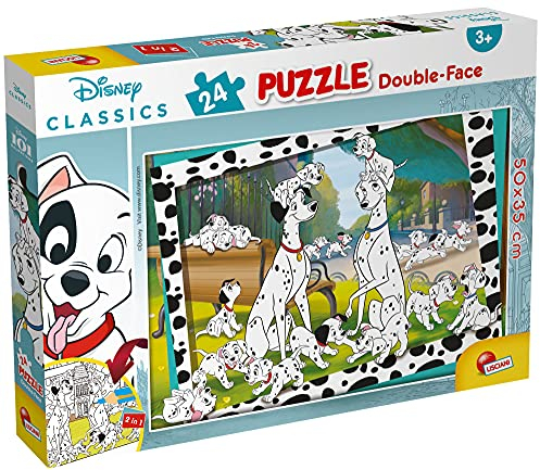 Liscianigiochi 86214 DF Plus 24 Disney Classic/Animals Puzzle für Kinder, Mehrfarbig