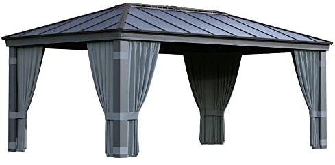Palram Canopia Dallas 6100 Gartenpavillon-Vorhang-Set