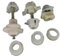 FEILIDAPARTS Scheinwerfer-Einstellschraubeneinsteller, Clip-Set, kompatibel mit VW MK2 Golf Jetta
