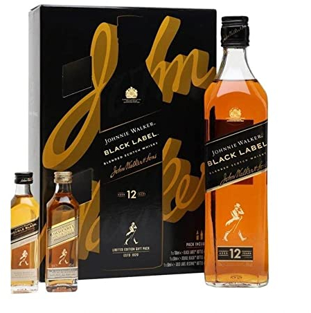 Johnnie Walker Black Label 12 Year Old Gift Pack