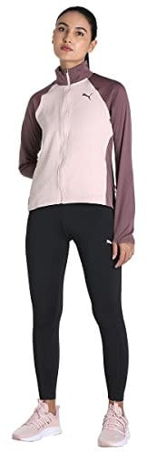 PUMA Damen Active Woven Suit Trainingsanzug, Dusty Plum, S