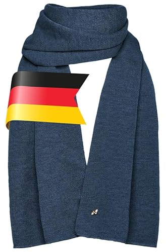 NYTTED® hochwertiger Merino Schal - 100% feinster Merinowolle für Damen & Herren kuschelig weich & sehr warm - Schal Damen Winter Schal Herren Merino Wolle Winterschal Herren Herren Schal Schal Damen