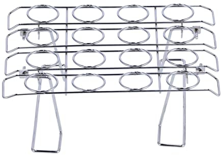 HOHXFYP 16 Hole Ice Cream Cone Holder,Folding Ice Cream Rack,Machine Washable Large Capacity Ice Cream Holder,Ice Cream Stand for Wedding Birthday