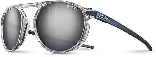JULBO Unisex META Sunglasses, Kristall Glänzend/Dunkelblau, One Size