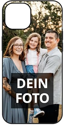 PhotoFancy® – iPhone 15 Hülle mit Foto Personalisieren – Handyhülle selbst gestalten (Softcase)
