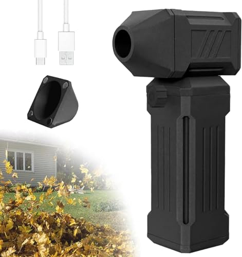 Souffleur d'air Super Jet Fan, 2024 Jet Dry Blower, Jet Dry Mini Blower, 150 000 TR/Min Mini souffleur Turbo sans Fil pour Le séchage de Voiture, Le Nettoyage, Le Camping, l'extérieur