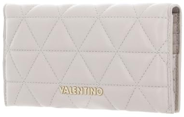 Valentino Carnaby Zip Around Wallet Ecru