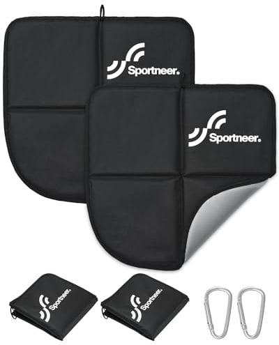 Sportneer Sitzkissen Outdoor, Sitzunterlage Outdoor Wasserdicht Oxford-Stoff Thermo Sitzkissen Faltbar FüR Camping, Wandern, Stadion Und Unterwegs,grau