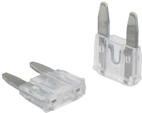 5 Stk. SeKi Mini Flachstecksicherung 25A weiß; Auto Sicherung 32V/DC Flachsicherung Boot Anhänger LKW Wohnwagen