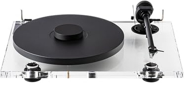 Pro-Ject XA B, Acryl-Plattenspieler mit High-End-Sound, 10-Zoll-Aluminium-Tonarm und symmetrischer Signalübertragung, Pick it PRO B, Made in Europe