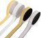 Sxutop 4 Rollen Gummiband Glitzer Breit 25 mm Gummiband Polyester 5 m Lang Glitzerband Elastisches Einfassband Glitzer Gummibänder zum Nähen Zierband für Kleidung Zubehör Handgemacht (Silber, Gold)
