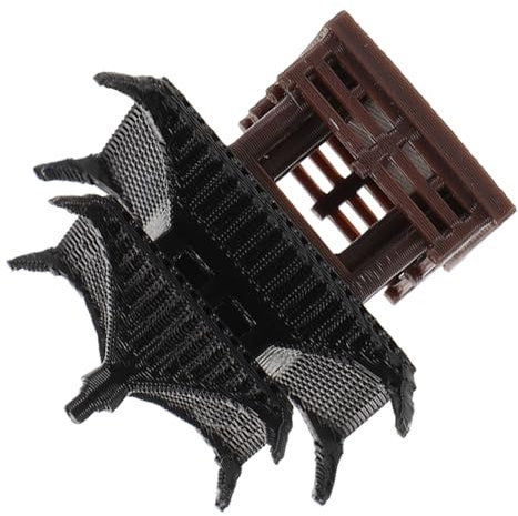 Toyvian Antiker Chinesischer Stil Miniatur Pavillon 3D Bonsai Modell Tischplatte Garten Dekoration Fisch Tank Landschaft Landschaft