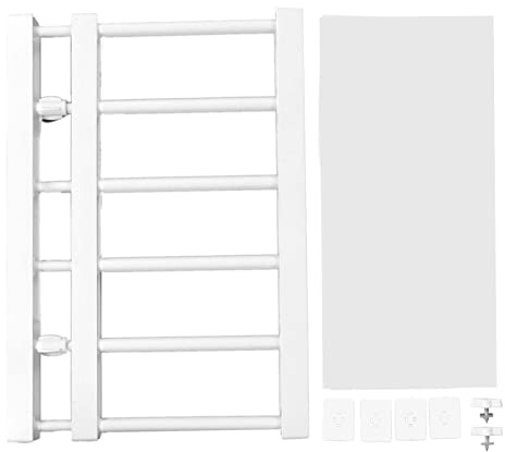 NinGYiYan Für Spannstange, für Regal, verstellbare Länge, platzsparend, für Nägel, erweiterbar, Breite 41,5 cm, für Schrank (38 - 55 cm Länge)