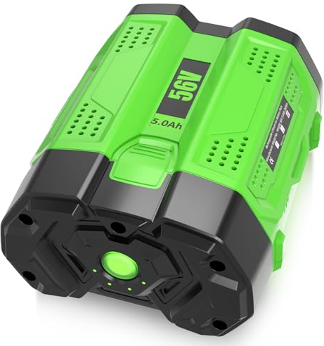 Zuliati BA4200T 5000mAh Replacement for EGO 56 Volt Battery(5.0Amps-1PC)