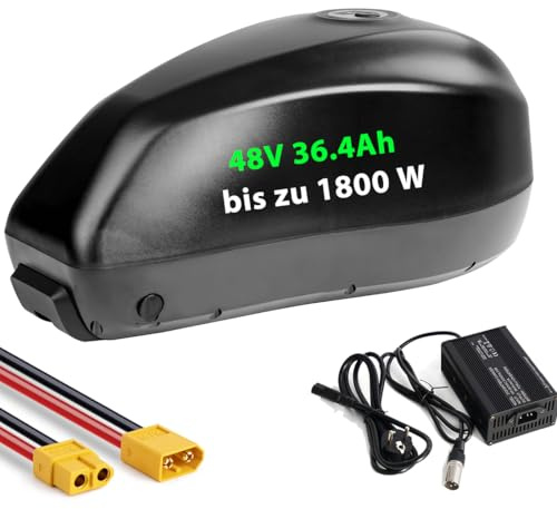 48Volt 36.4Ah Ebike Akku for 500W 750W 1000W 1500W 1800W 48V Elektro-Umrüstsatz Vorderrad-Hinterrad-Naben-Radsatz (LG/Cell)