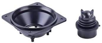 TIEOAXFT SMC25, industrieller Hall-Effekt-Mikro-Joystick mit Zwei-Achsen-Steuerung und IP66-Wasserdichtigkeit(Single Axis-0 5v)