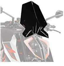 Puig Windshield Naked New Generation Sport 9692C for 1290 Superduke R 17'-19'