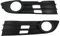 2x STOßSTANGE GITTER GRILL BLENDE NEBELSCHEINWERFER LINKS + RECHTS