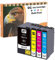 D&C 4 Ersetzt für Epson 27XL 27 Druckerpatronen für Epson WorkForce WF-3600 Series, WF-3620 DWF, WF-3620 WF, WF-3640 DTWF, WF-7110 DTW, WF-7600 Series, WF-7610 DWF, WF-7620 DTWF