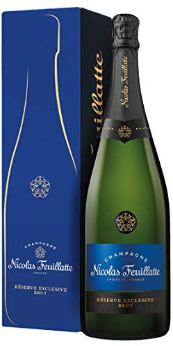 Nicolas Feuillatte Champagne Brut AOC Réserve Exclusive Magnum 1,5 L, Astucciato