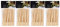 MIJOMA Lot de brochettes en bois naturel 100 % bambou, robuste et stable, parfait pour l'été, barbecue, chachlik, cocktail, viande, fruits, hamburgers (200, 15 cm)