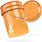 MAGIC BUCKET | Wascheimer Set für Auto Handwäsche Orange mit passendem Eimer Deckel | 5 US GALLONEN ca. 20 Liter | kompatibel mit Grit Guard, Detail Guardz Dirt Lock, Chemical Guys Dirt Trap