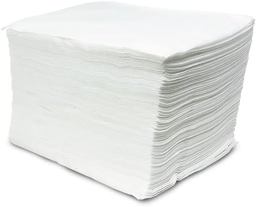 500 Pezzi Asciugamani Monouso 80x40 cm in Tessuto Non Tessuto | Asciugamani Usa e Getta per Parrucchieri, Saloni di Bellezza, Medicina Cosmetica Pedicure, Hotel, Saloni per Massaggi ai Piedi e Casa