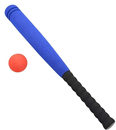 FARUTA Baseballschläger für Kinder, Schaumstoff, für Kinder, Alter 3–5 Jahre, Blau