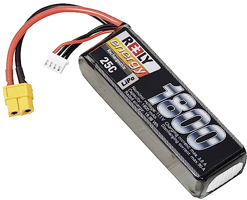 Reely Modellbau-Akkupack (LiPo) 11.1 V 1800 mAh Zellen-Zahl: 3 25 C Softcase XT60