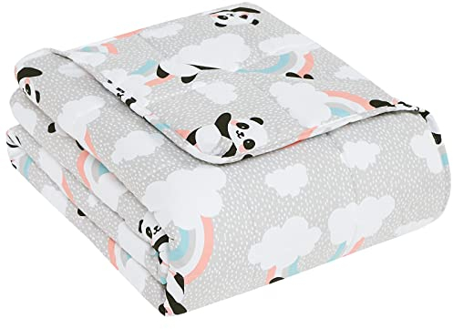 CuteKing Gewichtsdecke für Erwachsene: Gewichtsdecke mit hochwertigen Glasperlen – atmungsaktive, schwere Decke für bequemen Schlaf – dicke Decke für Erwachsene für alle Jahreszeiten (6,8 kg, 121,9 x