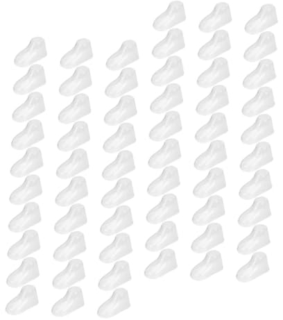 JOINPAYA 120st Babyfußmodell Formen Für Kinderfüße Schuhvitrine Displayhalter Für Präsentationsständer Für Babysocken Modell Zum Formen Von Babysocken Schuhspanner Baby Schuhe PVC Kleinkind