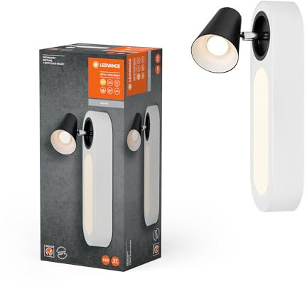 LEDVANCE DECOR SPOT NEPTUNE, 13W, 490lm, weiß, Spotleuchte, verstellbare Köpfe, vielseitig anwendbar, Innenraumspot, warmweiße Lichtfarbe, hochwertige Optik, einfache Montage
