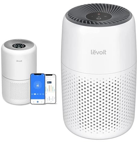 LEVOIT Smart Wifi Air Purifier for Home Bedroom 100m², CADR 240m³/h, HEPA Filter & Air Purifier for Bedroom Home, Ultra Quiet HEPA Filter Cleaner