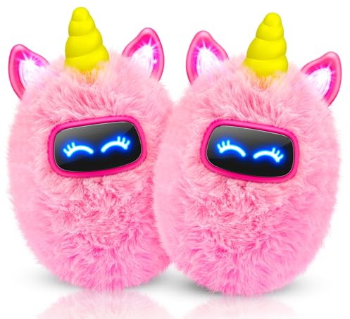 iKidiki Licorne Talkie Walkie Enfants, Cadeau Fille 3 4 5 6 7 8 9 10 Ans Licorne Jouets pour Enfants de 3-10 Ans Jeux d'extérieur Enfant Jouet Licorne Fille 3-10 Ans