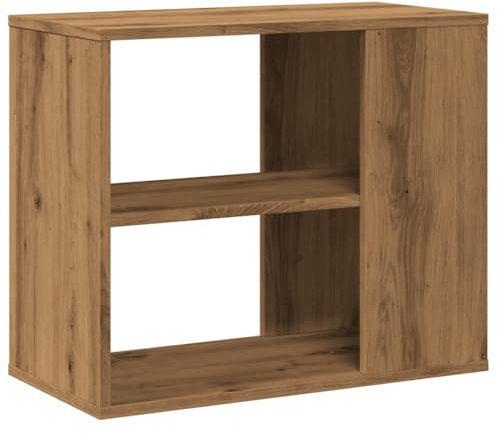 vidaXL Beistellschrank Artisan-Eiche 60x30x50 cm Holzwerkstoff, Beistelltisch, Aufbewahrungsschrank, Sofatisch, Beistelltische, Aufbewahrungsschränke