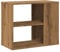 vidaXL Beistellschrank Artisan-Eiche 60x30x50 cm Holzwerkstoff, Beistelltisch, Aufbewahrungsschrank, Sofatisch, Beistelltische, Aufbewahrungsschränke