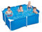 Easnuroz Piscina Rettangolare Da Esterno Con Struttura In Metallo Da 120-300 Cm Piscina for Bambini Di Grandi Dimensioni for Studenti E Adulti Piscina Pieghevole Da Esterno(180 * 140 * 60cm)