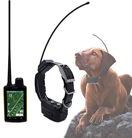 Satelliten GPS Hundehalsband mit VHF Hochfrequenzantenne, Unterwasser 2m Tracking für Jagdhunde, ideal für Outdoor- und Jagdbegeisterte